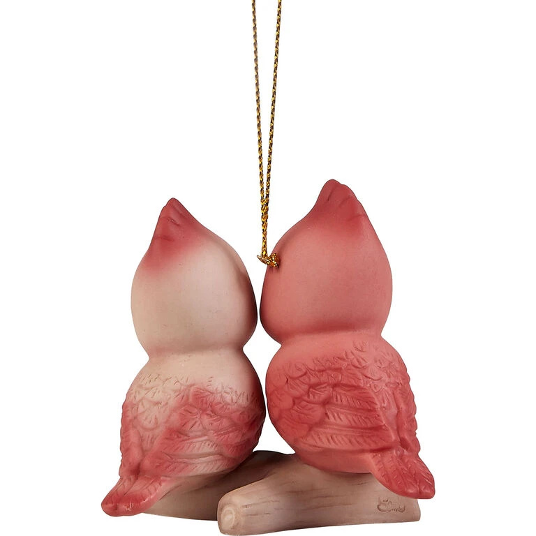 Precious Moments Let Heaven And Nature Sing Cardinals Ornament, 2.4" 2 Precious Moments Let Heaven And Nature Sing Cardinals Ornament, 2.4" - Image 2