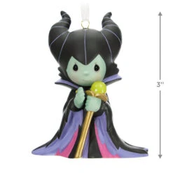 Hallmark Disney Precious Moments Maleficent Porcelain Ornament 8 Hallmark Disney Precious Moments Maleficent Porcelain Ornament -Home Decoration Sale Precious Moments Maleficent Keepsake Ornament 2999QXE3279 03