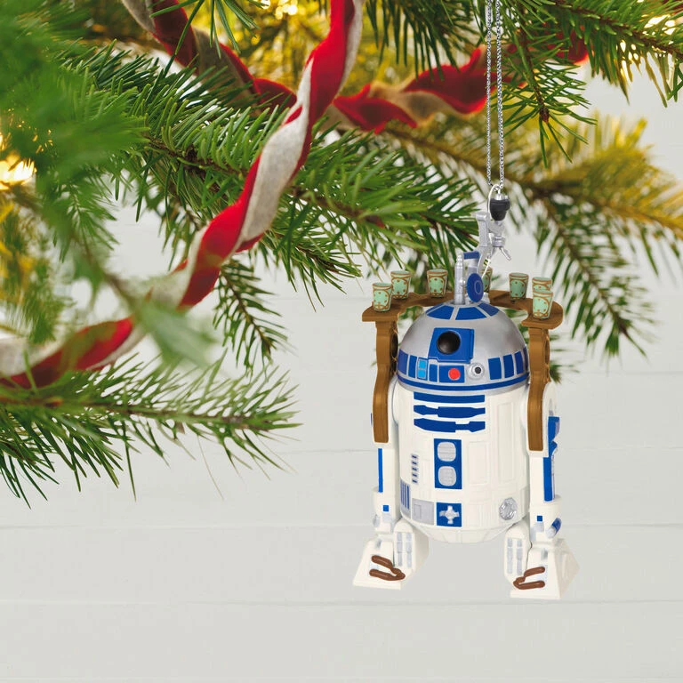 Hallmark Star Wars: Return Of The Jedi™ Drink-Serving Droid Ornament 2 Hallmark Star Wars: Return Of The Jedi™ Drink-Serving Droid Ornament - Image 2