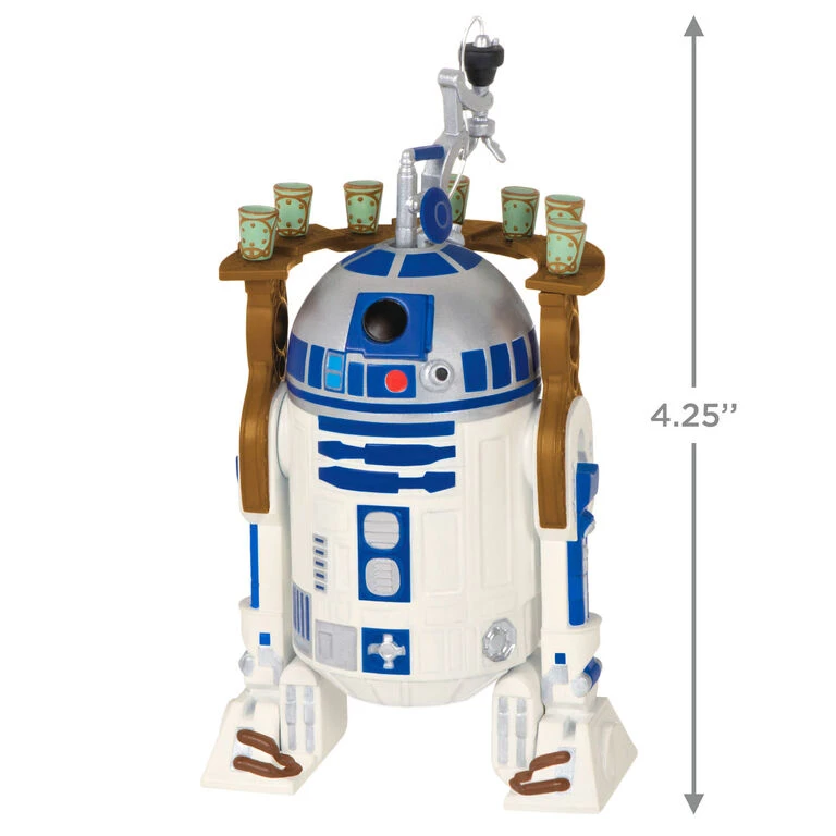 Hallmark Star Wars: Return Of The Jedi™ Drink-Serving Droid Ornament 3 Hallmark Star Wars: Return Of The Jedi™ Drink-Serving Droid Ornament - Image 3