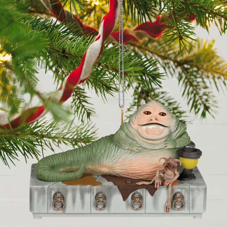 Hallmark Star Wars: Return Of The Jedi™ Jabba The Hutt™ Ornament With Sound And Motion 2 Hallmark Star Wars: Return Of The Jedi™ Jabba The Hutt™ Ornament With Sound And Motion - Image 2