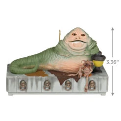 Hallmark Star Wars: Return Of The Jedi™ Jabba The Hutt™ Ornament With Sound And Motion 8 Hallmark Star Wars: Return Of The Jedi™ Jabba The Hutt™ Ornament With Sound And Motion -Home Decoration Sale Return of the Jedi Jabba the Hut Keepsake Ornament 4999QXI7089 03
