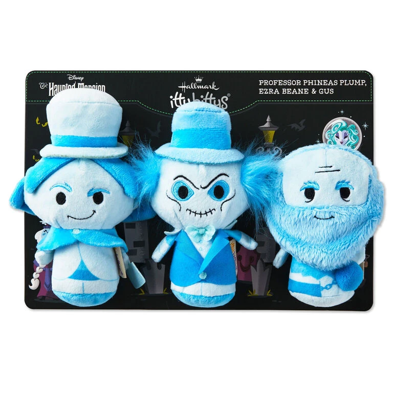 Hallmark Itty Bittys® Disney The Haunted Mansion Ghosts Glow-in-the-Dark Plush, Set Of 3 6 Hallmark Itty Bittys® Disney The Haunted Mansion Ghosts Glow-in-the-Dark Plush, Set Of 3 - Image 6