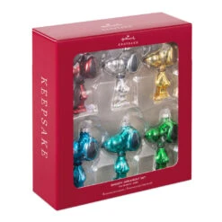 Hallmark The Peanuts® Gang Snoopy Glass Ornaments, Set Of 6 9 Hallmark The Peanuts® Gang Snoopy Glass Ornaments, Set Of 6 -Home Decoration Sale Set of 6 Colored Glass Snoopy Keepsake Ornaments 2499QSB6329 04