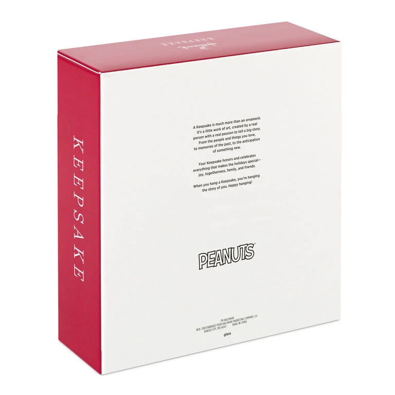 Hallmark The Peanuts® Gang Snoopy Glass Ornaments, Set Of 6 5 Hallmark The Peanuts® Gang Snoopy Glass Ornaments, Set Of 6 - Image 5