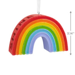 Signature Rainbow Hallmark Ornament -Home Decoration Sale Signature Rainbow Christmas Ornament 1HDL2177 03