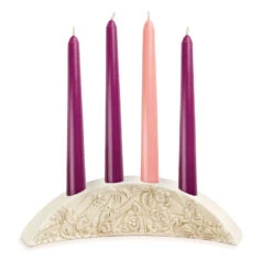 Small Nativity Advent Candle Holder 5 Small Nativity Advent Candle Holder -Home Decoration Sale Small Advent Candle Holder 2020220505 03