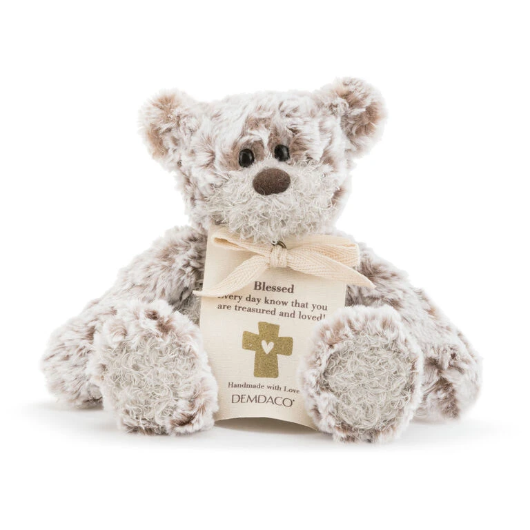 Small Blessing Giving Bear Stuffed Animal, 8.5" 1 Small Blessing Giving Bear Stuffed Animal, 8.5"