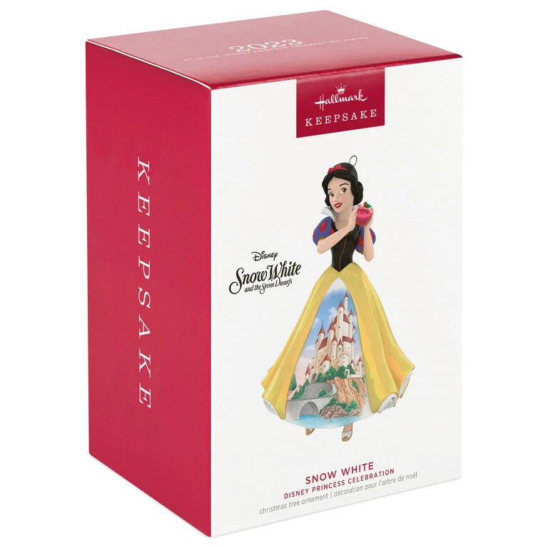 Hallmark Disney Princess Celebration Snow White Porcelain Ornament 4 Hallmark Disney Princess Celebration Snow White Porcelain Ornament - Image 4