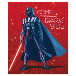Hallmark Star Wars™ Darth Vader™ Dark Side Blanket -Home Decoration Sale Star Wars Darth Vader Dark Side Fleece Blanket 1SHP2159 03