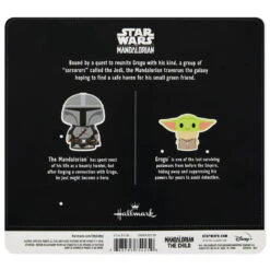 Hallmark Itty Bittys® Star Wars™ The Mandalorian™ And Grogu™ Plush, Set Of 2 -Home Decoration Sale Star Wars Mandalorian and Grogu Plush itty bittys 2Pack 1KDD2106 04
