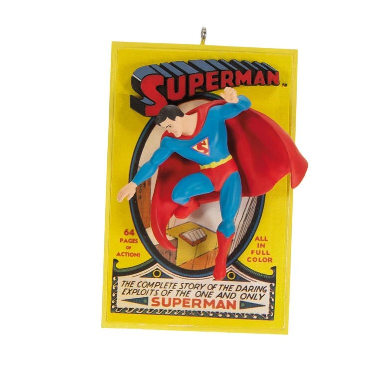 Hallmark DC™ 85th Anniversary Superman™ Ornament 1 Hallmark DC™ 85th Anniversary Superman™ Ornament