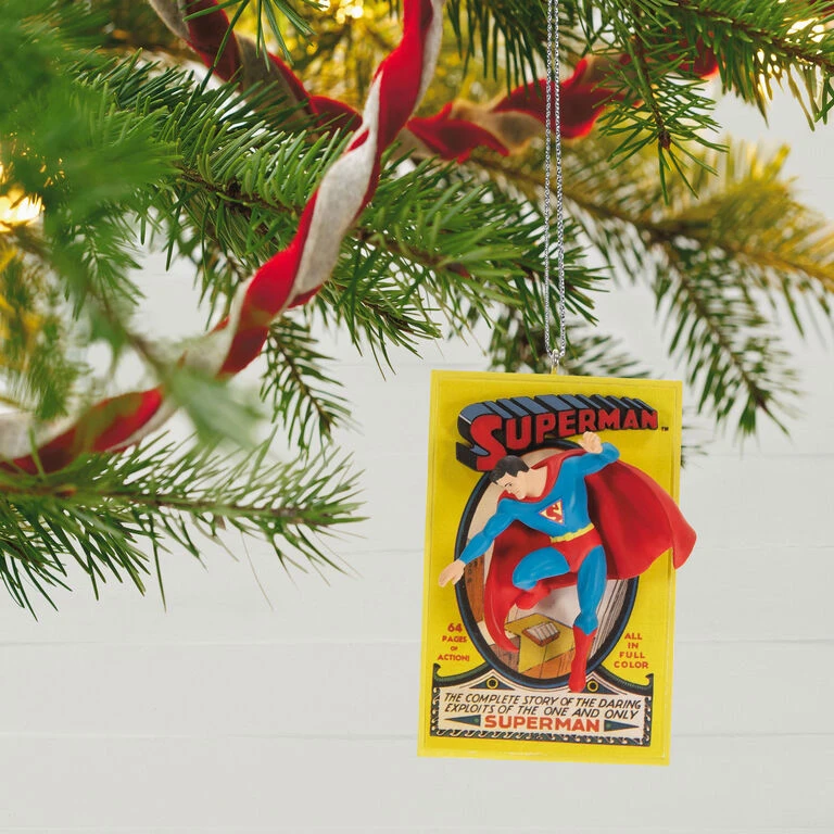 Hallmark DC™ 85th Anniversary Superman™ Ornament 2 Hallmark DC™ 85th Anniversary Superman™ Ornament - Image 2
