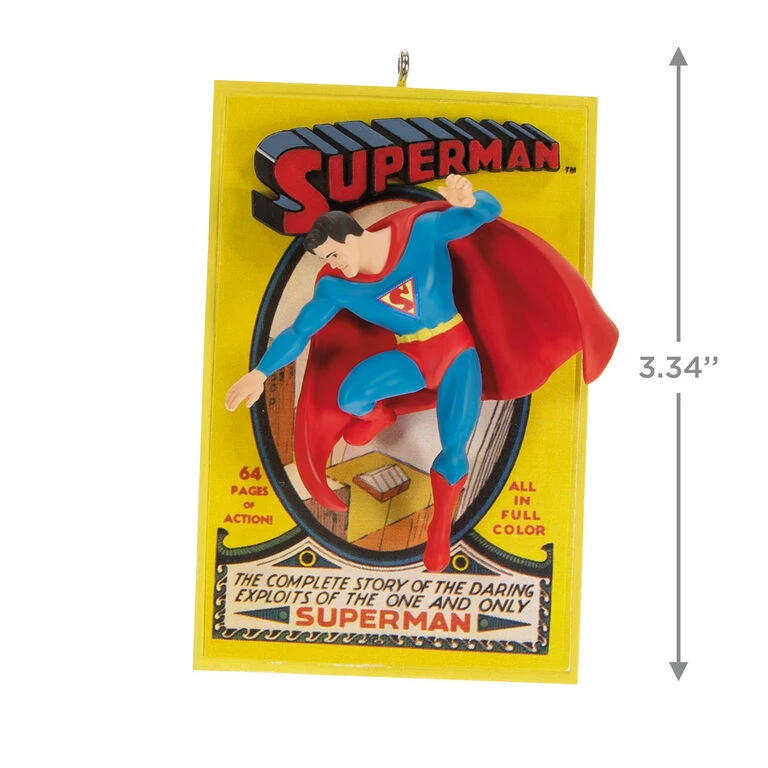 Hallmark DC™ 85th Anniversary Superman™ Ornament 3 Hallmark DC™ 85th Anniversary Superman™ Ornament - Image 3