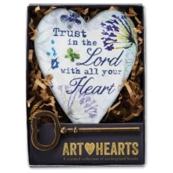 Trust In The Lord Art Heart Sculpture, 4" 7 Trust In The Lord Art Heart Sculpture, 4" -Home Decoration Sale Trust in the Lord Art Heart Sculpture 4 root 1003480068 1003480068 1470 4.jpg Source Image