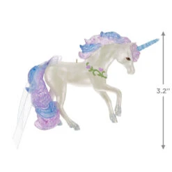 Hallmark Majestic Unicorn Ornament -Home Decoration Sale White Blue and Purple Unicorn Keepsake Ornament 1799QGO2717 03