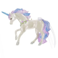 Hallmark Majestic Unicorn Ornament -Home Decoration Sale White Blue and Purple Unicorn Keepsake Ornament 1799QGO2717 06