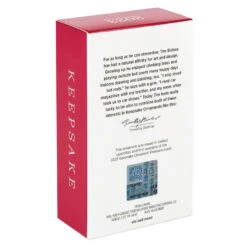 Hallmark 1953 Chevrolet® Corvette® 70th Anniversary 2023 Metal Ornament -Home Decoration Sale White and Red Corvette Car Keepsake Ornament 2199QXE3247 05