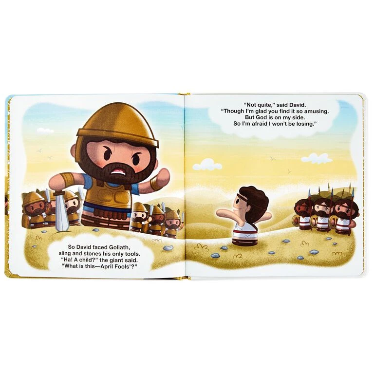 Hallmark Itty Bittys® David And Goliath Plush And Storybook Set 3 Hallmark Itty Bittys® David And Goliath Plush And Storybook Set - Image 3